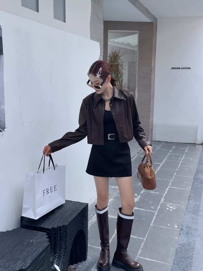 Kingsley Leather Jacket - Image 2